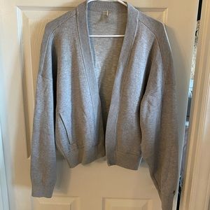 Calia cropped travel sweater